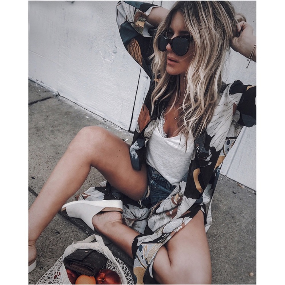 ‼️Restocked Again Floral Cover Up Cardigan‼️ - Picture 5 of 8